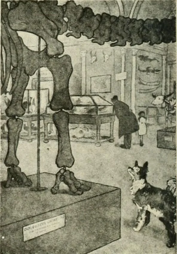 An illustration from Caricature. Wit and humor of a nation in picture, song and story, 1914, leaf 113