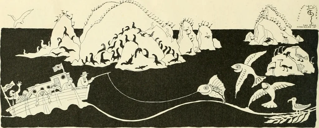 An illustration from Caricature. Wit and humor of a nation in picture, song and story, 1914, leaf 115