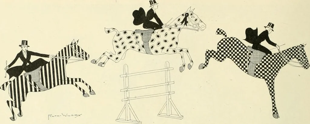 An illustration from Caricature. Wit and humor of a nation in picture, song and story, 1914, leaf 119