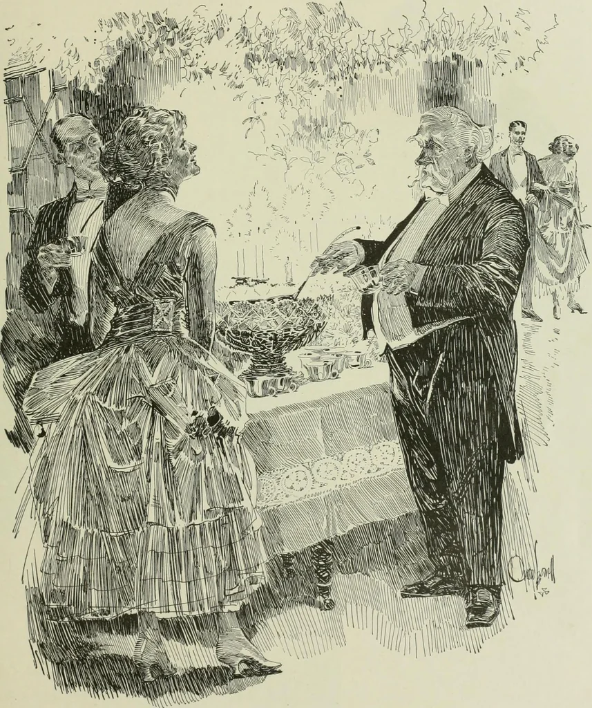 An illustration from Caricature. Wit and humor of a nation in picture, song and story, 1914, leaf 12