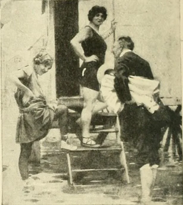 An illustration from Caricature. Wit and humor of a nation in picture, song and story, 1914, leaf 127