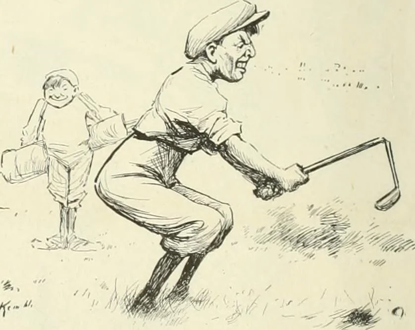 An illustration from Caricature. Wit and humor of a nation in picture, song and story, 1914, leaf 27