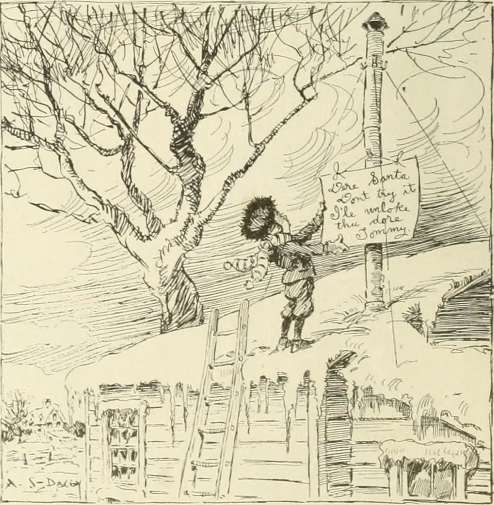 An illustration from Caricature. Wit and humor of a nation in picture, song and story, 1914, leaf 37