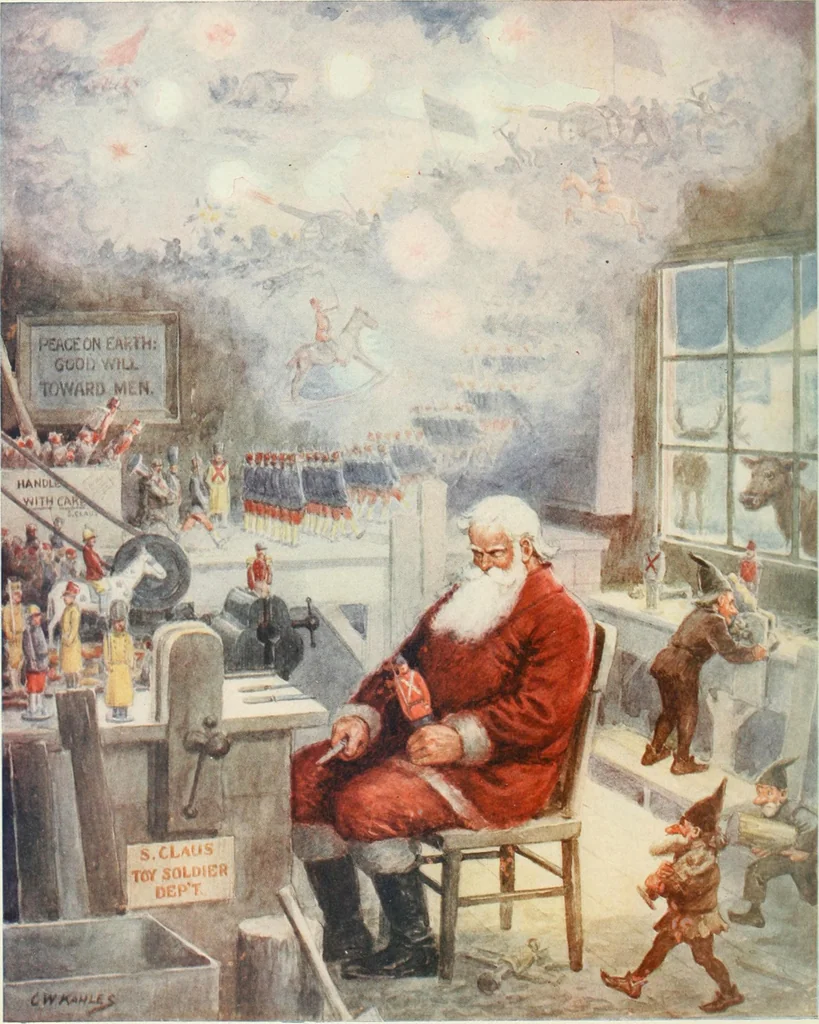 An illustration from Caricature. Wit and humor of a nation in picture, song and story, 1914, leaf 39