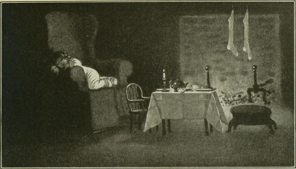 An illustration from Caricature. Wit and humor of a nation in picture, song and story, 1914, leaf 40