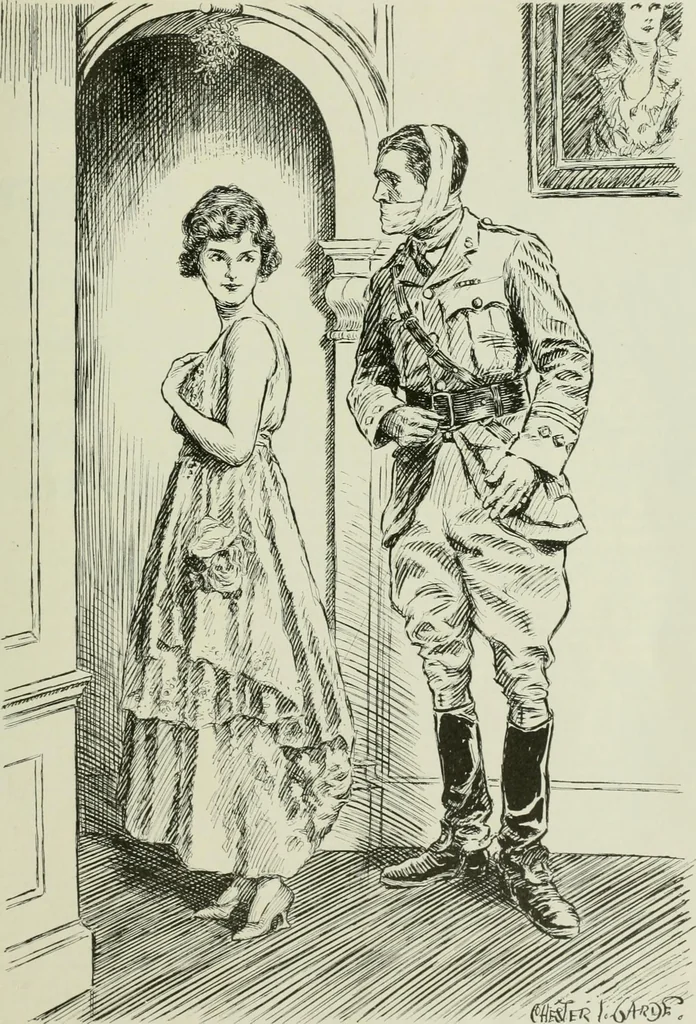 An illustration from Caricature. Wit and humor of a nation in picture, song and story, 1914, leaf 42