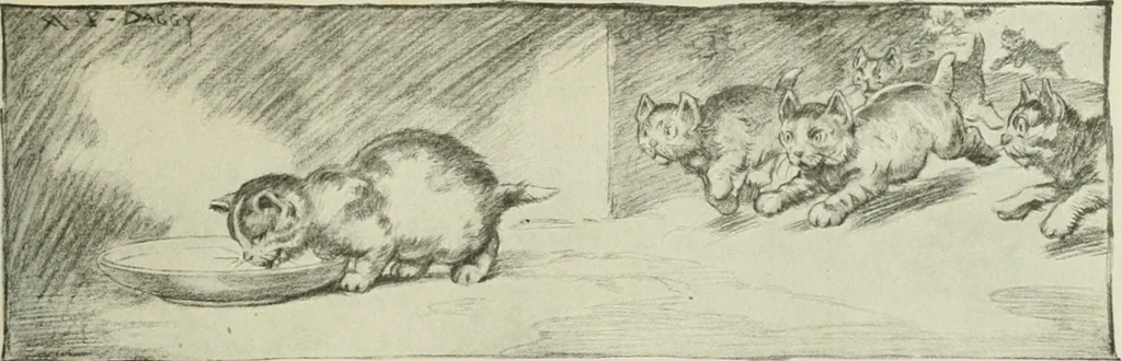 An illustration from Caricature. Wit and humor of a nation in picture, song and story, 1914, leaf 46