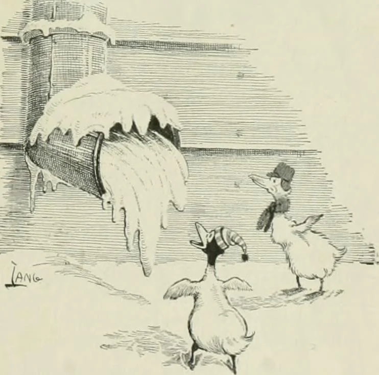 An illustration from Caricature. Wit and humor of a nation in picture, song and story, 1914, leaf 6