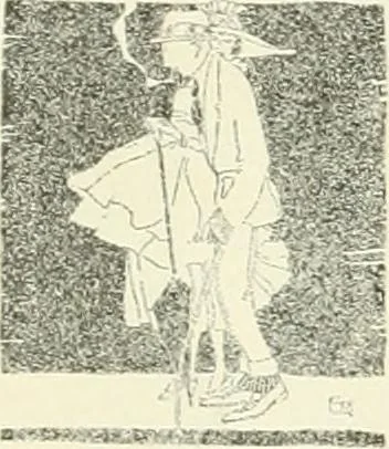 An illustration from Caricature. Wit and humor of a nation in picture, song and story, 1914, leaf 67
