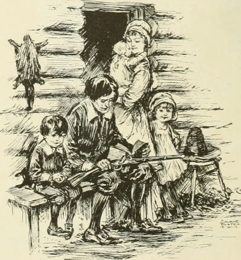 An illustration from Caricature. Wit and humor of a nation in picture, song and story, 1914, leaf 75