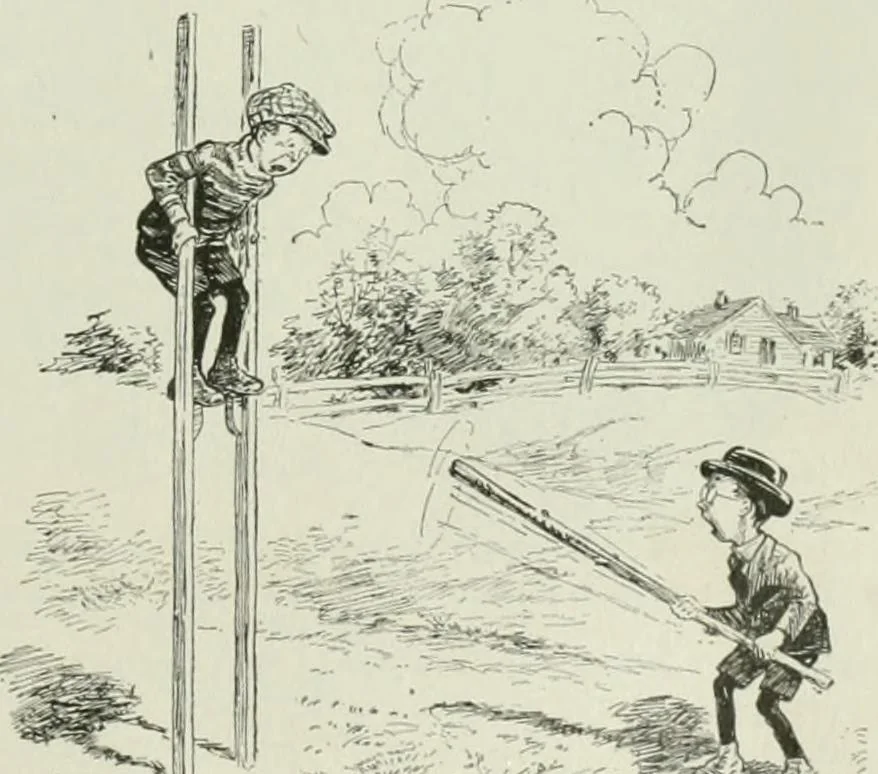 An illustration from Caricature. Wit and humor of a nation in picture, song and story, 1914, leaf 80