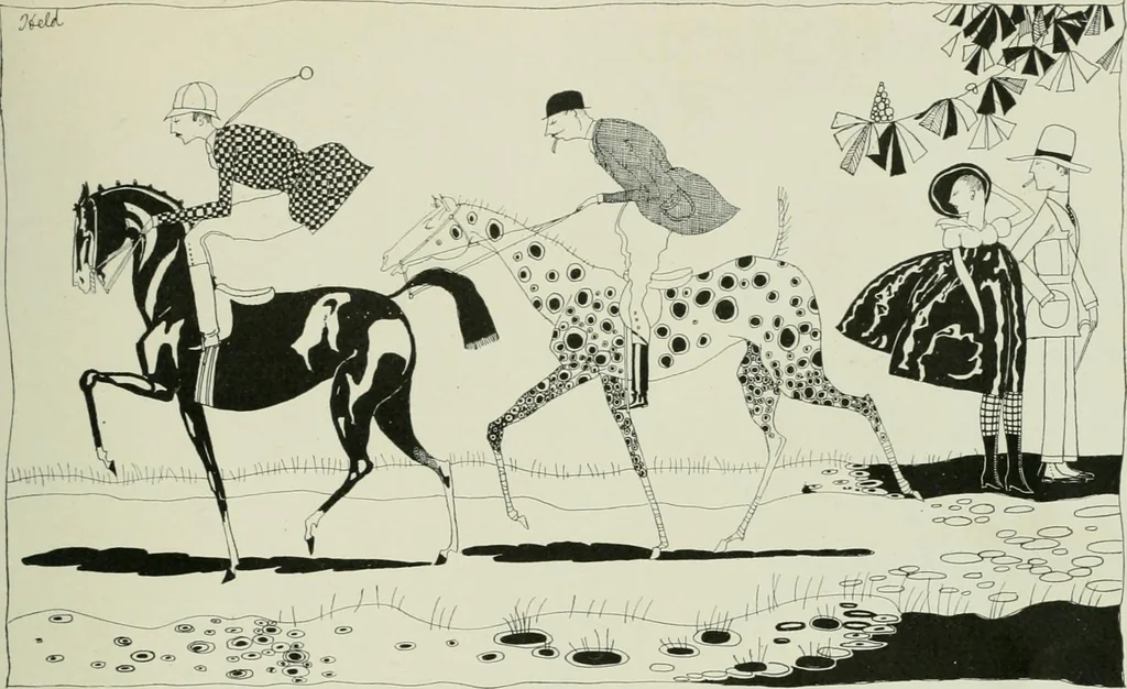 An illustration from Caricature. Wit and humor of a nation in picture, song and story, 1914, leaf 84
