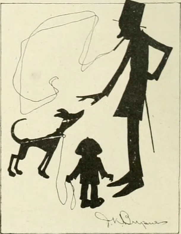 An illustration from Caricature. Wit and humor of a nation in picture, song and story, 1914, leaf 85