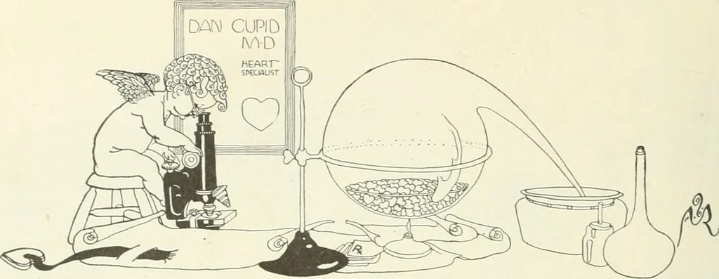 An illustration from Caricature. Wit and humor of a nation in picture, song and story, 1914, leaf 89