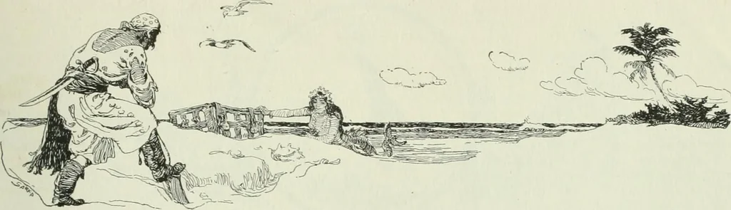 An illustration from Caricature. Wit and humor of a nation in picture, song and story, 1914, leaf 98