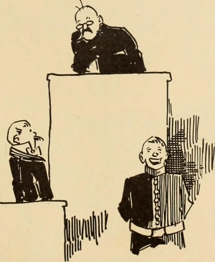 An illustration from Caricature. ed 1911, 1911, leaf 10