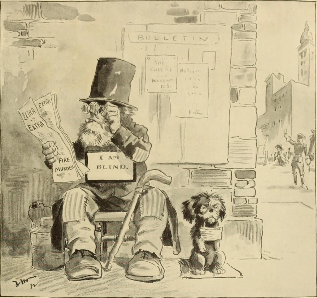 An illustration from Caricature. ed 1911, 1911, leaf 102