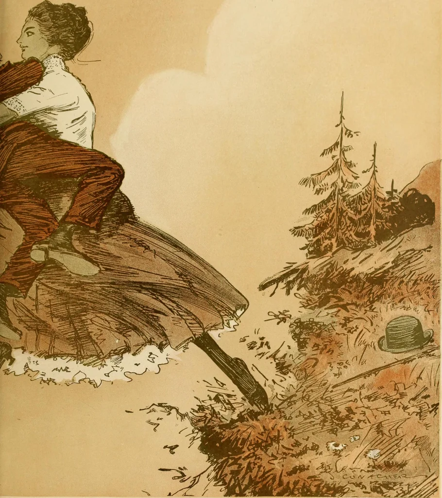 An illustration from Caricature. ed 1911, 1911, leaf 104