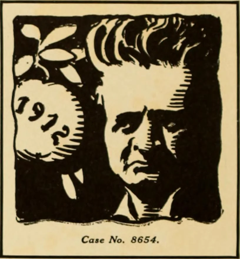 An illustration from Caricature. ed 1911, 1911, leaf 107