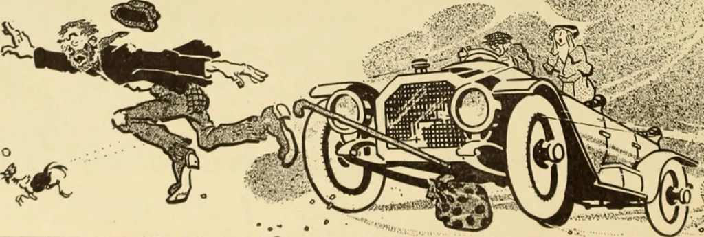 An illustration from Caricature. ed 1911, 1911, leaf 11