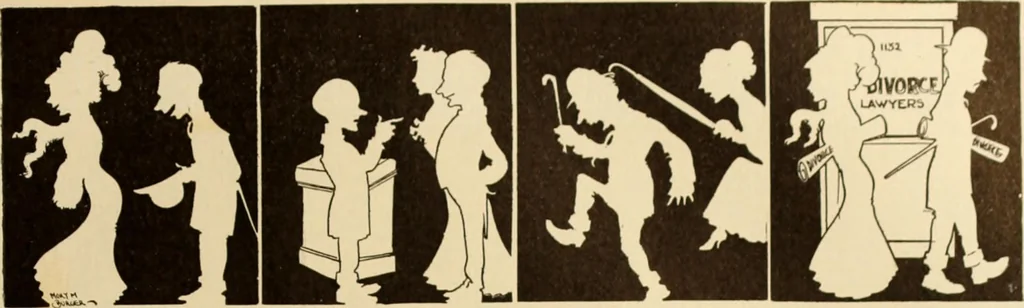 An illustration from Caricature. ed 1911, 1911, leaf 110