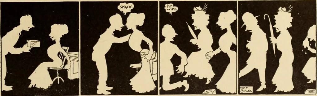 An illustration from Caricature. ed 1911, 1911, leaf 110
