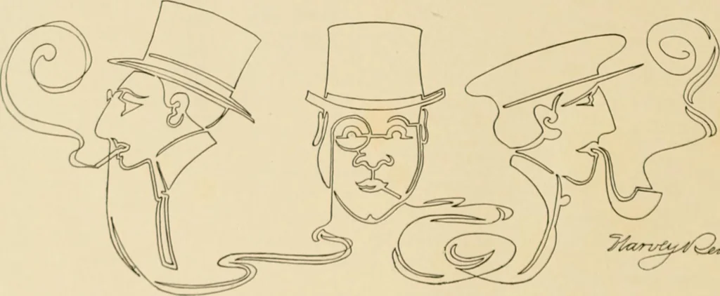 An illustration from Caricature. ed 1911, 1911, leaf 111