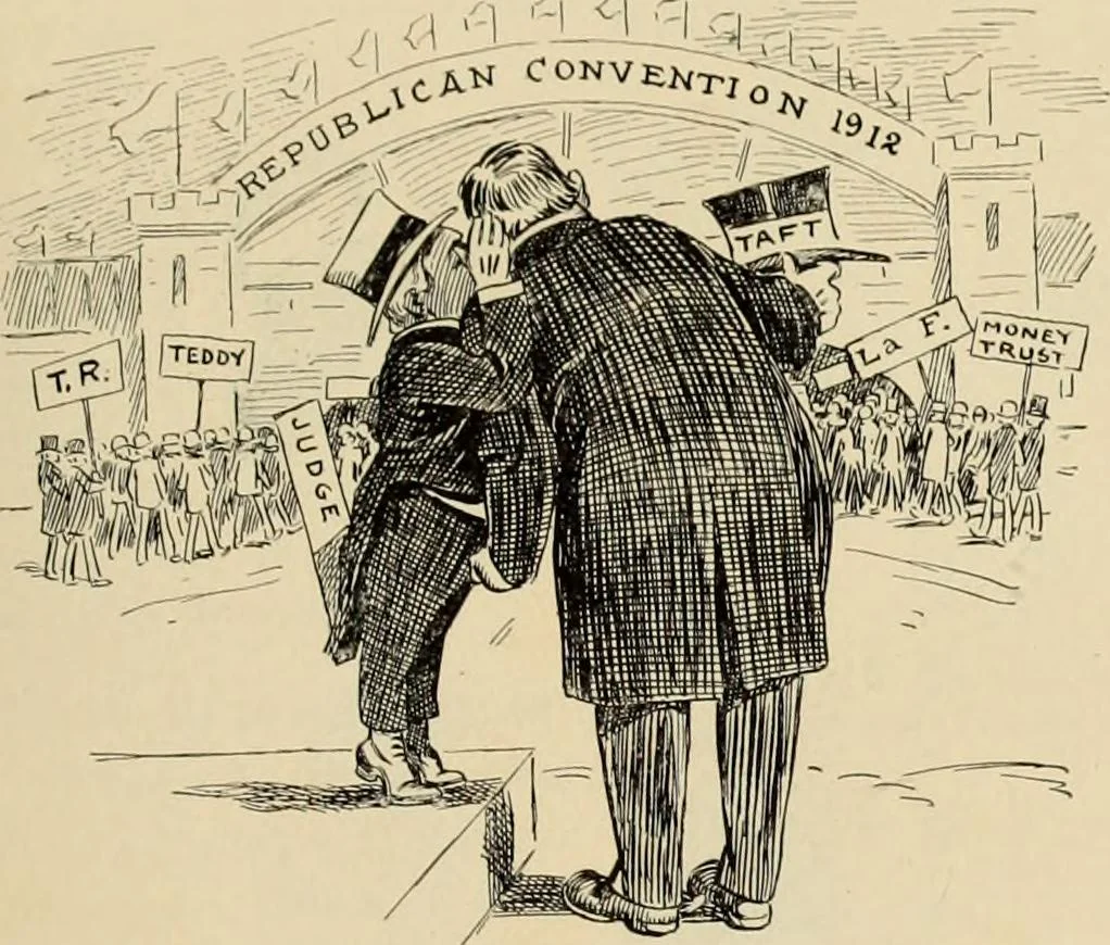 An illustration from Caricature. ed 1911, 1911, leaf 114
