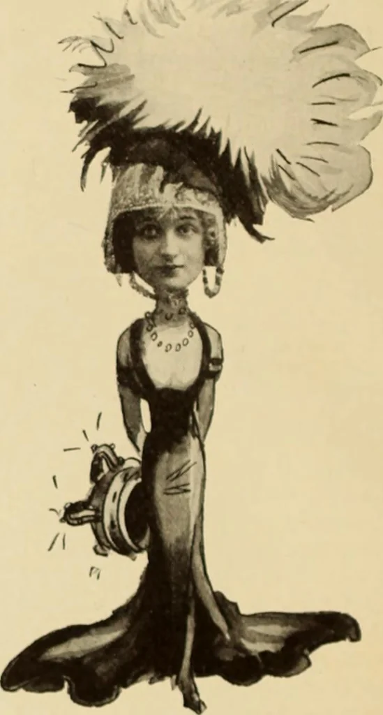 An illustration from Caricature. ed 1911, 1911, leaf 117