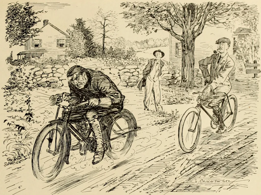 An illustration from Caricature. ed 1911, 1911, leaf 118