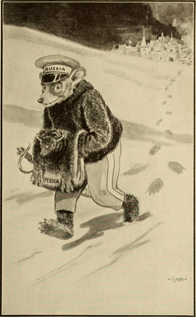 An illustration from Caricature. ed 1911, 1911, leaf 120