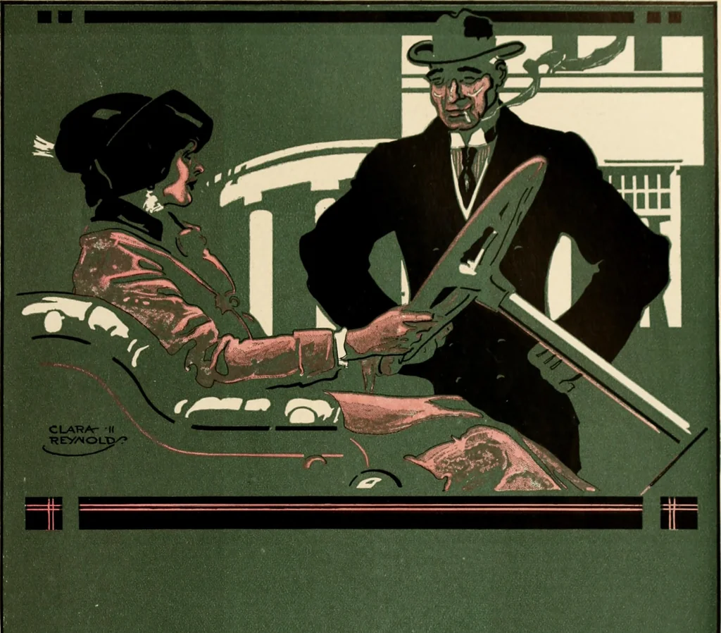 An illustration from Caricature. ed 1911, 1911, leaf 122