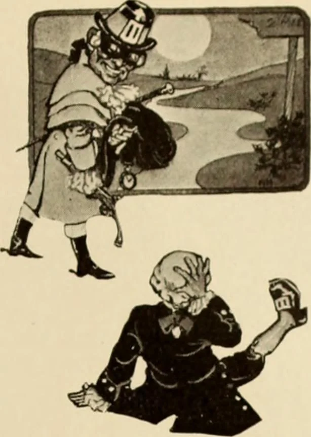 An illustration from Caricature. ed 1911, 1911, leaf 126