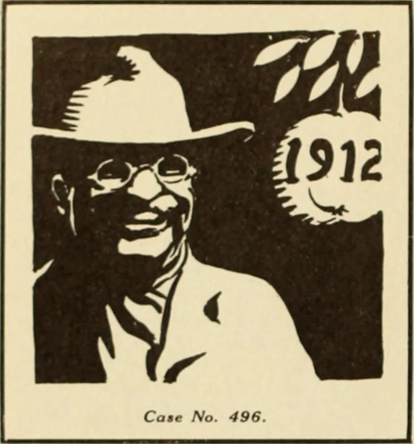 An illustration from Caricature. ed 1911, 1911, leaf 127