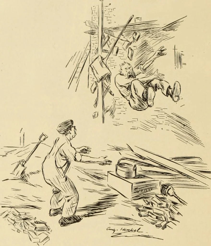An illustration from Caricature. ed 1911, 1911, leaf 13