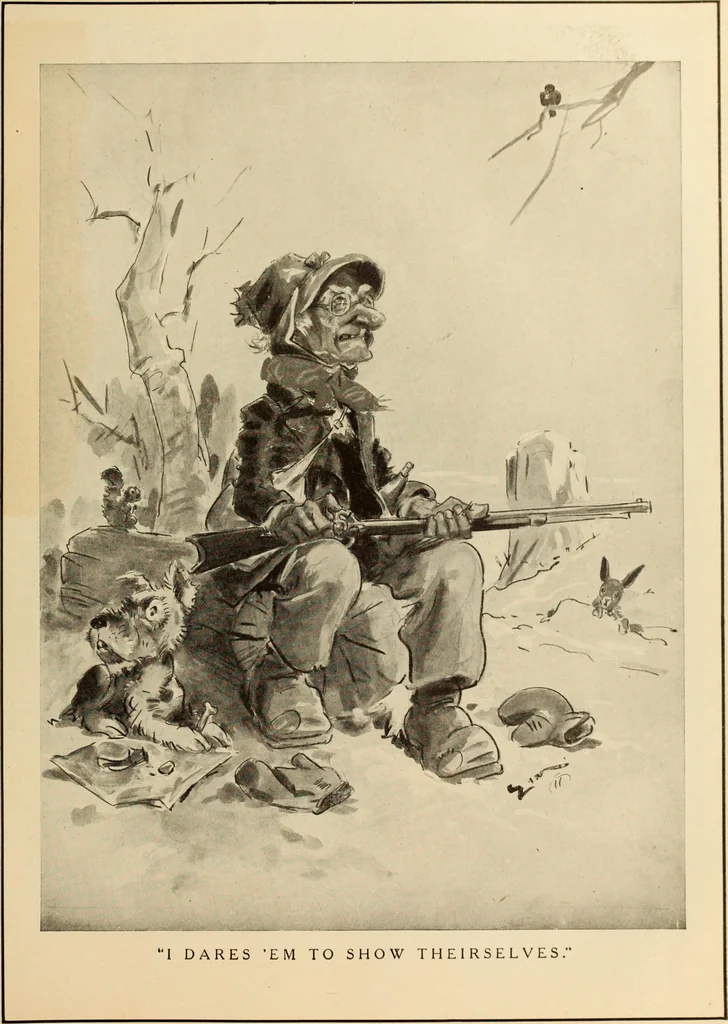 An illustration from Caricature. ed 1911, 1911, leaf 136