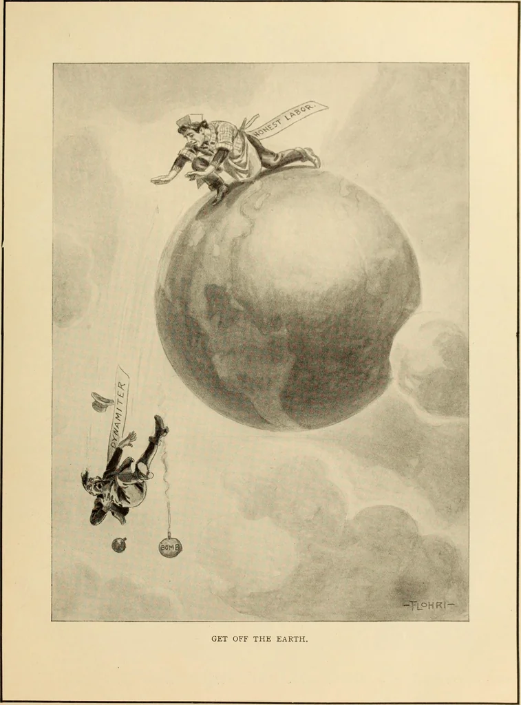An illustration from Caricature. ed 1911, 1911, leaf 146