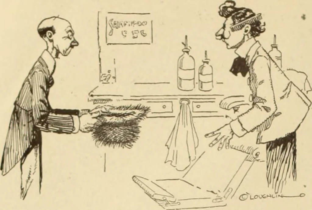 An illustration from Caricature. ed 1911, 1911, leaf 15