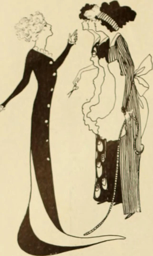 An illustration from Caricature. ed 1911, 1911, leaf 151