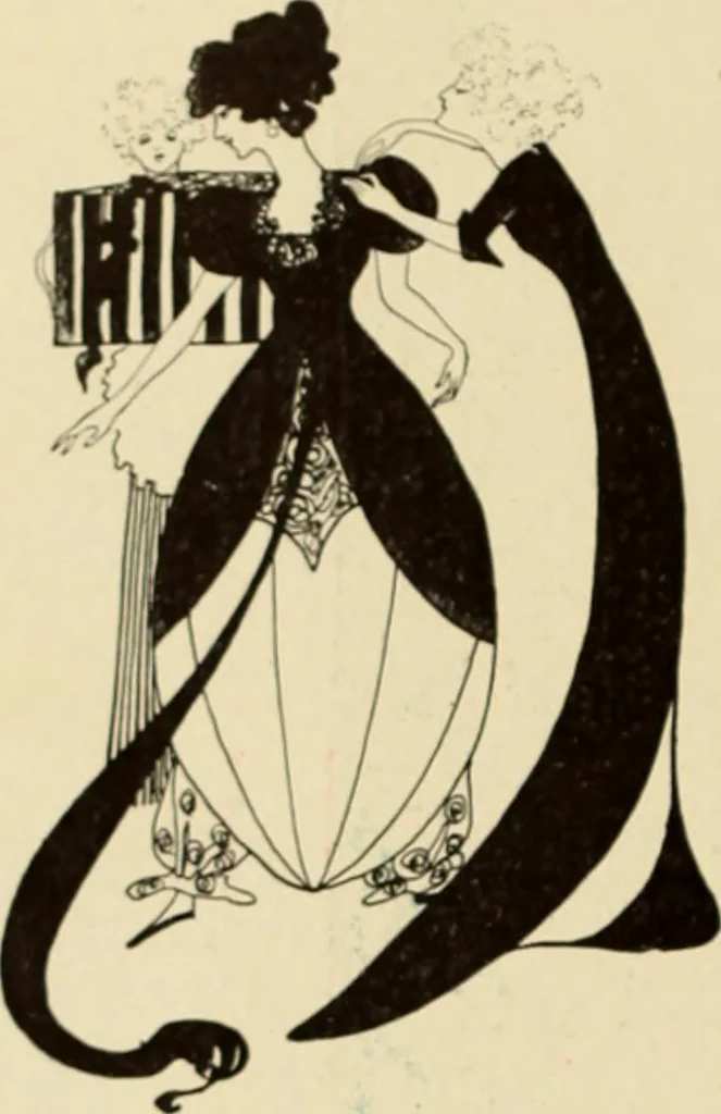 An illustration from Caricature. ed 1911, 1911, leaf 151