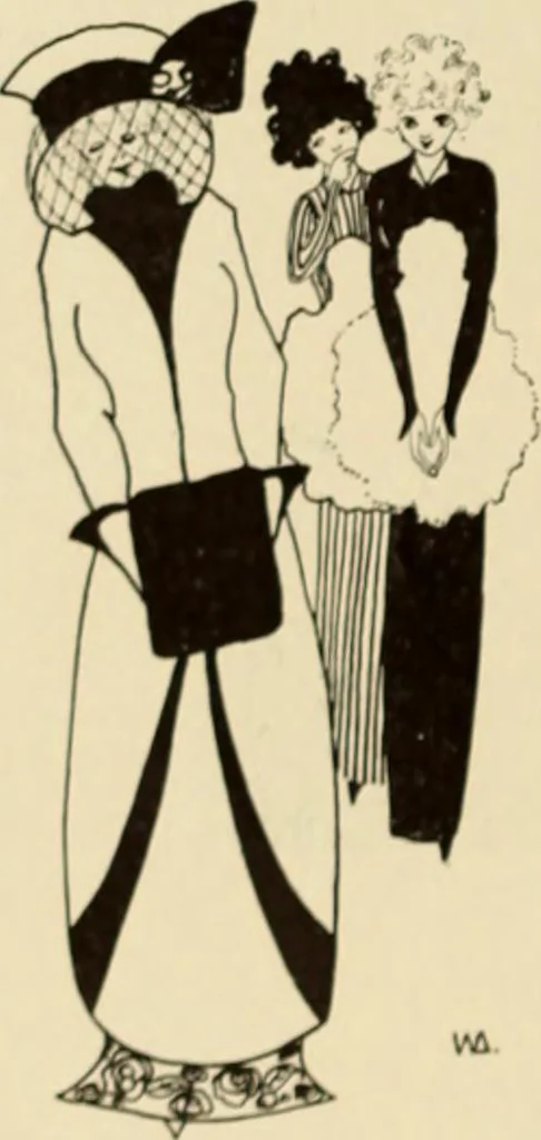 An illustration from Caricature. ed 1911, 1911, leaf 151