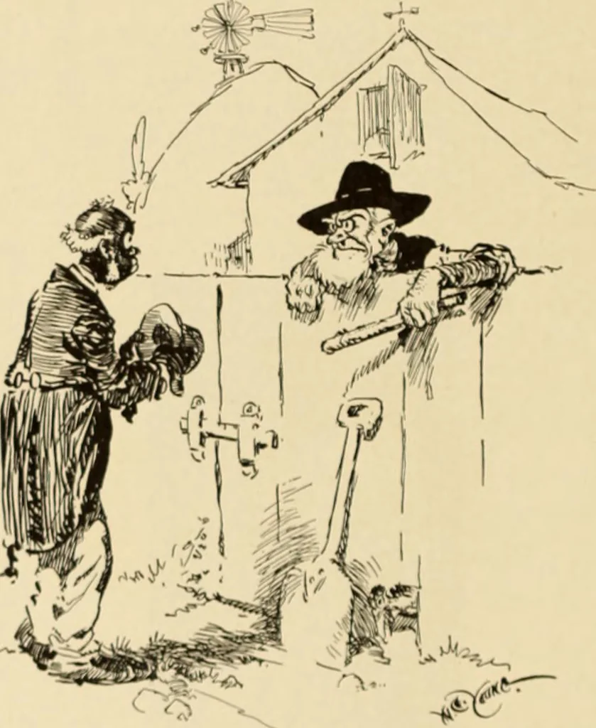 An illustration from Caricature. ed 1911, 1911, leaf 153