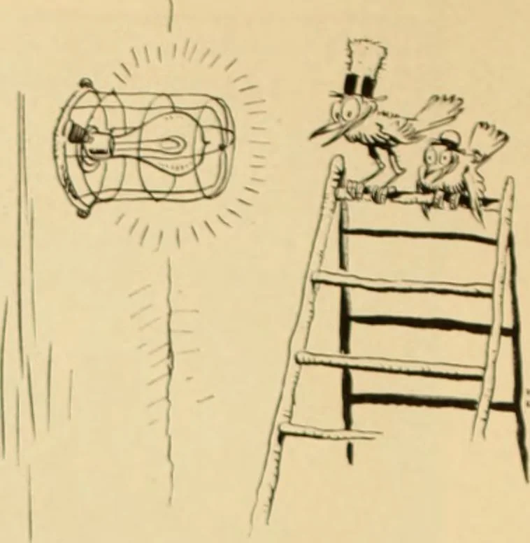 An illustration from Caricature. ed 1911, 1911, leaf 155