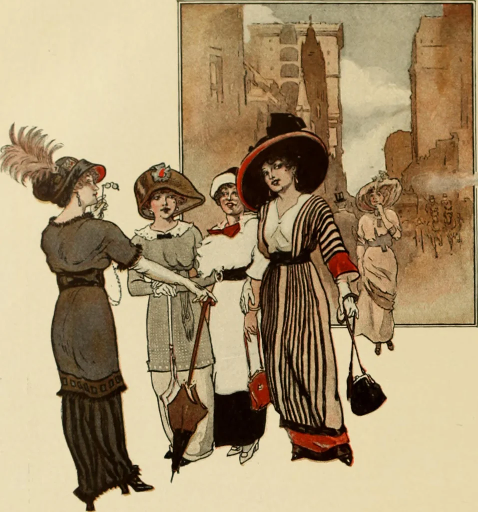 An illustration from Caricature. ed 1911, 1911, leaf 161