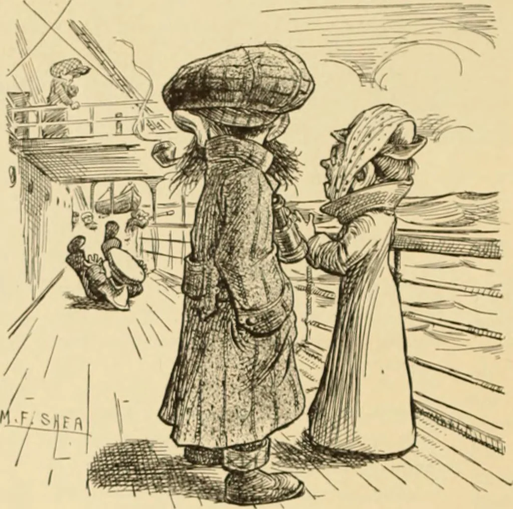 An illustration from Caricature. ed 1911, 1911, leaf 163