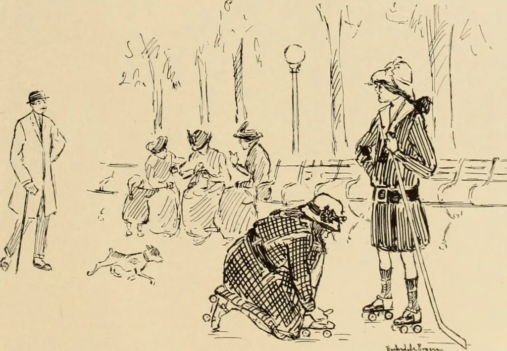 An illustration from Caricature. ed 1911, 1911, leaf 168