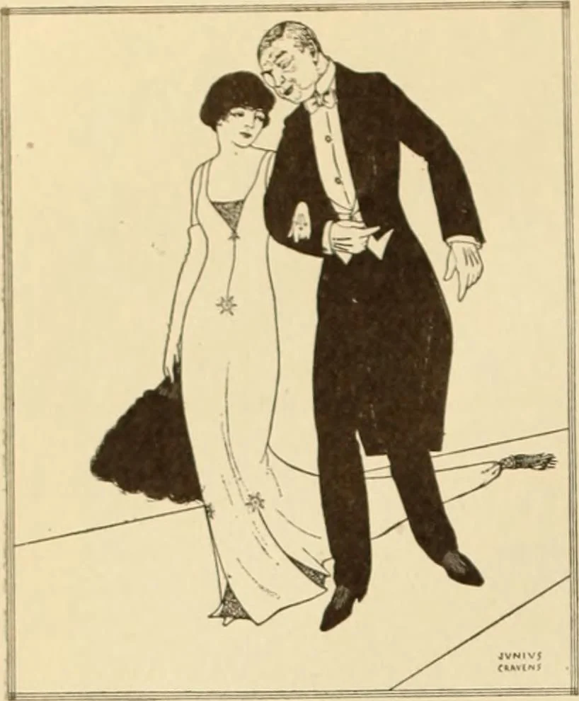 An illustration from Caricature. ed 1911, 1911, leaf 17