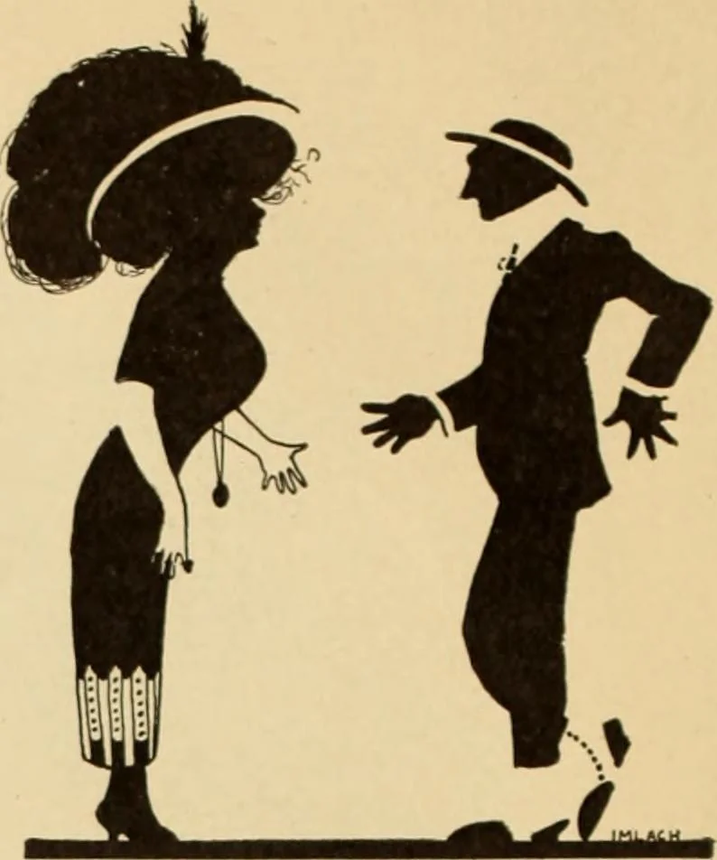 An illustration from Caricature. ed 1911, 1911, leaf 17