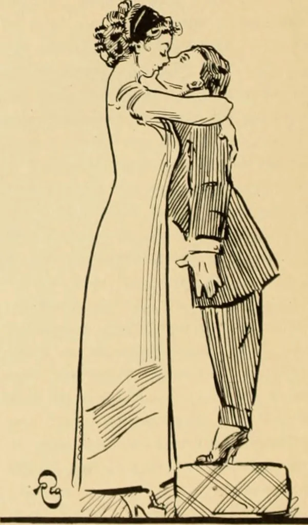 An illustration from Caricature. ed 1911, 1911, leaf 17