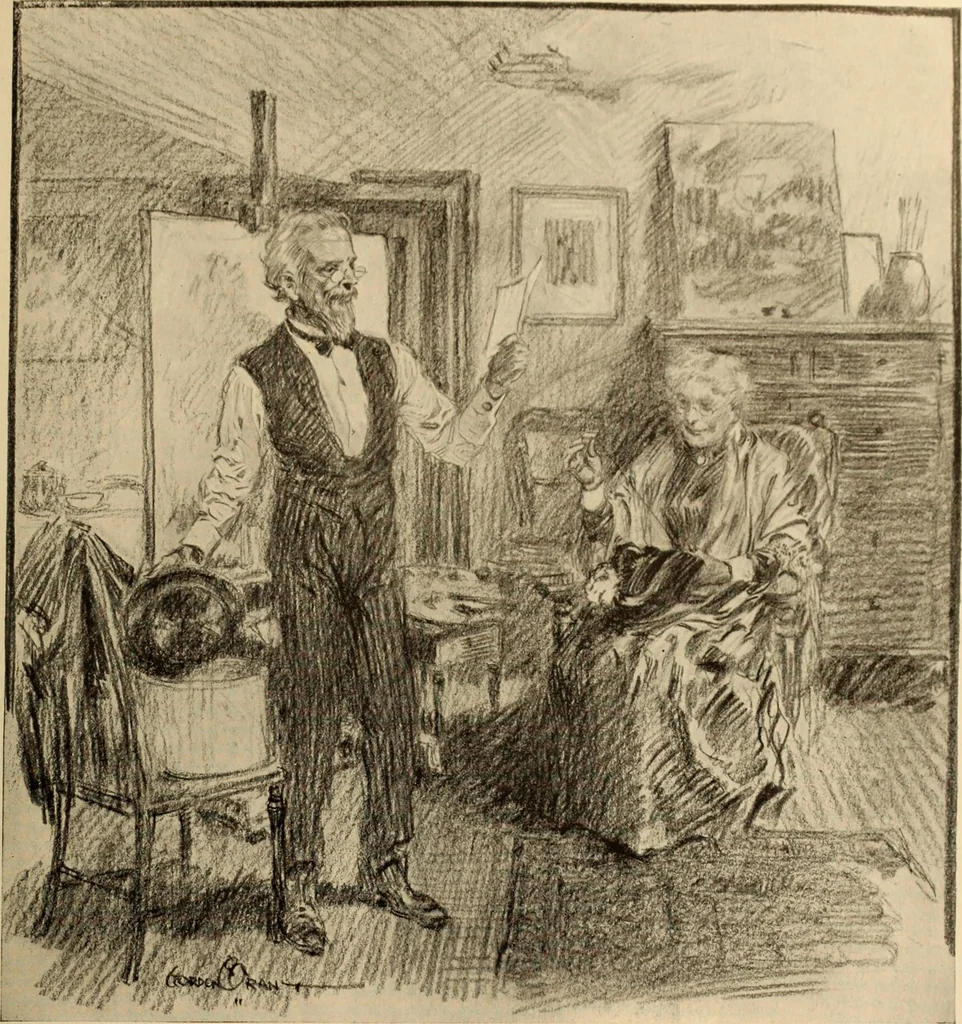 An illustration from Caricature. ed 1911, 1911, leaf 174